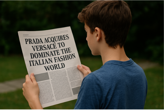 برادا تستحوذ على فيرساتشي لتسيطر على عالم الموضة الإيطالية